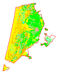Grens onderzocht gebied 2006